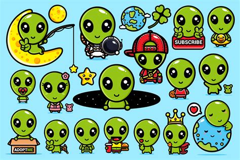 kawaii alien|kawaii aliens for sale.